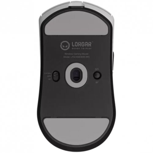 Купити Миша Lorgar Elite MSE90W Wireless (LRG-MSE90W-WH) White - ціна в Києві, Львові, Вінниці, Хмельницькому, Франківську, Україні | інтернет-магазин TELEMART.UA фото