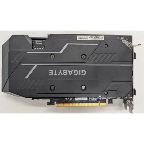 Купить Видеокарта Gigabyte GeForce GTX 1660 OC 6144MB (GV-N1660OC-6GD) (Восстановлено продавцом, 769156) с проверкой совместимости: обзор, характеристики, цена в Киеве, Днепре, Одессе, Харькове, Украине | интернет-магазин TELEMART.UA фото