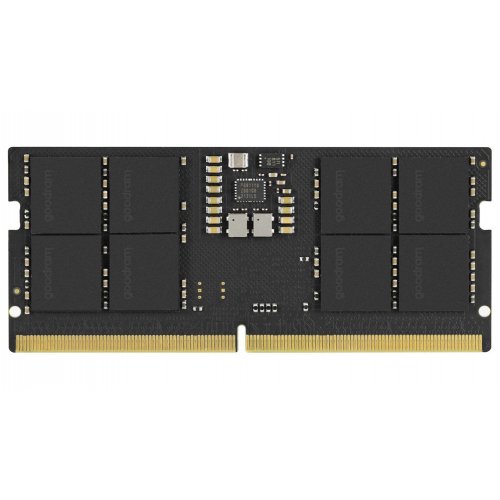 ОЗП GoodRAM SODIMM DDR5 16GB 5600Mhz (GR5600S564L46S/16G) купити з перевіркою сумісності: огляд, характеристики, ціна у Києві, Львові, Вінниці, Хмельницькому, Івано-Франківську, Україні | інтернет-магазин TELEMART.UA фото