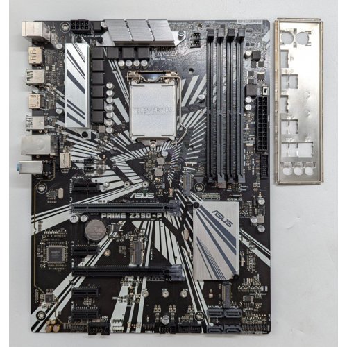 Материнська плата Asus PRIME Z390-P (s1151-V2, Intel Z390) (Відновлено продавцем, 769346) купити з перевіркою сумісності: огляд, характеристики, ціна у Києві, Львові, Вінниці, Хмельницькому, Івано-Франківську, Україні | інтернет-магазин TELEMART.UA фото