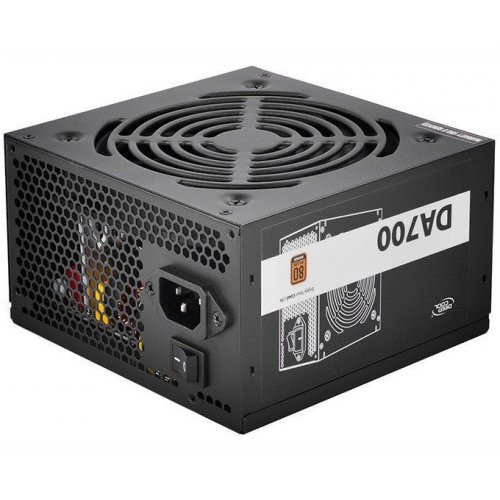 Блок живлення Deepcool DA700 700W (DP-BZ-DA700N) (Відновлено продавцем, 769356) купити з перевіркою сумісності: огляд, характеристики, ціна у Києві, Львові, Вінниці, Хмельницькому, Івано-Франківську, Україні | інтернет-магазин TELEMART.UA фото