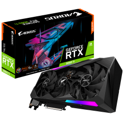 Видеокарта Gigabyte GeForce RTX 3060 Ti AORUS MASTER 8192MB (GV-N306TAORUS M-8GD) (Восстановлено продавцом, 769403)