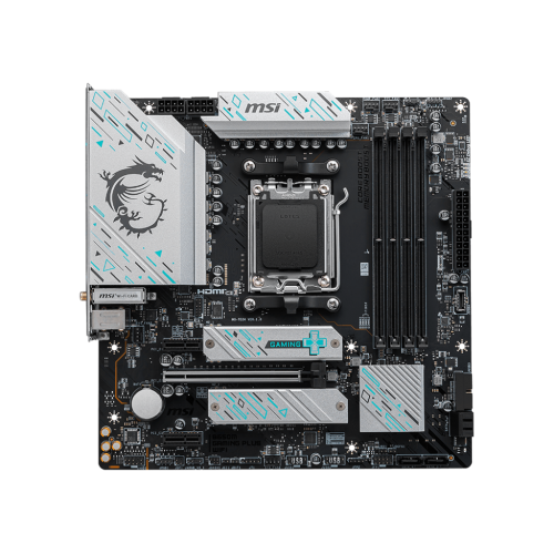 Купить Уценка материнская плата MSI B650M GAMING PLUS WIFI (sAM5, AMD B650) (Следы использования, 769625) с проверкой совместимости: обзор, характеристики, цена в Киеве, Днепре, Одессе, Харькове, Украине | интернет-магазин TELEMART.UA фото