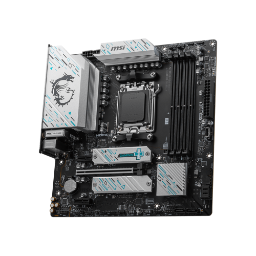 Купить Уценка материнская плата MSI B650M GAMING PLUS WIFI (sAM5, AMD B650) (Следы использования, 769625) с проверкой совместимости: обзор, характеристики, цена в Киеве, Днепре, Одессе, Харькове, Украине | интернет-магазин TELEMART.UA фото