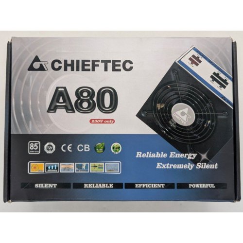Блок живлення CHIEFTEC A-80 550W (CTG-550C) (Відновлено продавцем, 769636) купити з перевіркою сумісності: огляд, характеристики, ціна у Києві, Львові, Вінниці, Хмельницькому, Івано-Франківську, Україні | інтернет-магазин TELEMART.UA фото