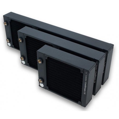 Система охолодження EKWB EK-CoolStream CE 420 Triple (3831109860380) купити в Україні: Київ, Львів, Хмельницький, Тернопіль, Івано-Франківськ | Низька ціна, відгуки, характеристики від TELEMART фото