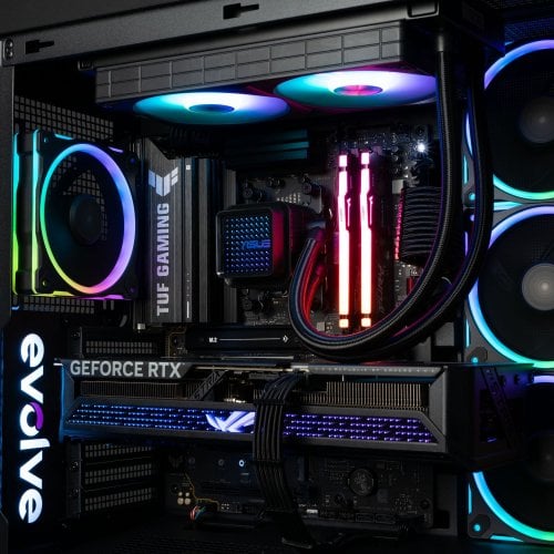 Купити Комп'ютер EVOLVE GamePart Platinum 3H (EVGP-ROGP3BR980X3DN507TI-D532S1TBK) Black - ціна в Києві, Львові, Вінниці, Хмельницькому, Франківську, Україні | інтернет-магазин TELEMART.UA фото