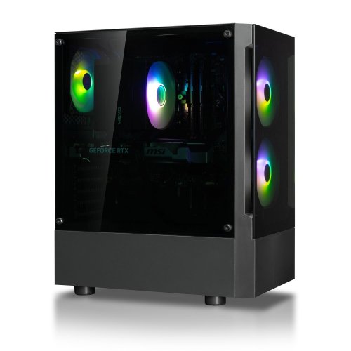Компьютер HEXO Gaming RTX5060 Pro+ (HGOP-7500FN5060TI-32S1TBKGLS) Black купить в Украине: Киев, Днепр, Харьков, Одесса  | Низкая цена, отзывы, характеристики от TELEMART фото