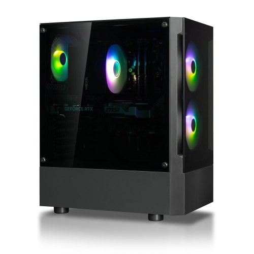 Купити Комп'ютер HEXO Gaming RTX5060 Pro+ (HGOP-7500FN5060TI-32S1TBKGLS) Black - ціна в Києві, Львові, Вінниці, Хмельницькому, Франківську, Україні | інтернет-магазин TELEMART.UA фото