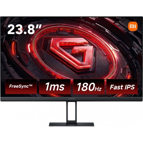 Купити Монітор Xiaomi 23.8" G24i (ELA5625EU) Black - ціна в Києві, Львові, Вінниці, Хмельницькому, Франківську, Україні | інтернет-магазин TELEMART.UA фото
