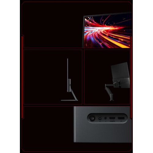 Купити Монітор Xiaomi 23.8" G24i (ELA5625EU) Black - ціна в Києві, Львові, Вінниці, Хмельницькому, Франківську, Україні | інтернет-магазин TELEMART.UA фото