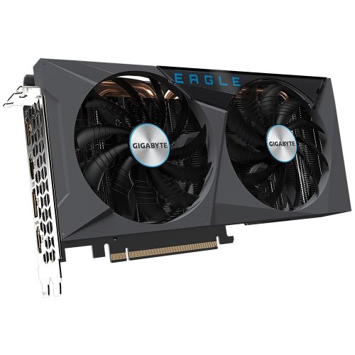 Купить Видеокарта Gigabyte GeForce RTX 3060 EAGLE OC 12288MB (GV-N3060EAGLE OC-12GD 2.0) (Восстановлено продавцом, 769790) с проверкой совместимости: обзор, характеристики, цена в Киеве, Днепре, Одессе, Харькове, Украине | интернет-магазин TELEMART.UA фото