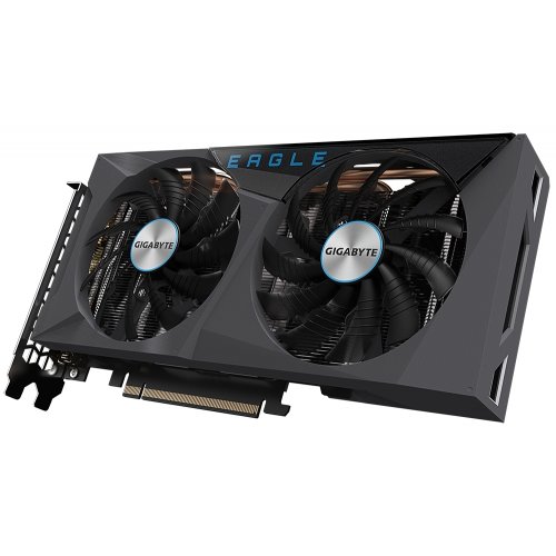 Купить Видеокарта Gigabyte GeForce RTX 3060 EAGLE OC 12288MB (GV-N3060EAGLE OC-12GD 2.0) (Восстановлено продавцом, 769790) с проверкой совместимости: обзор, характеристики, цена в Киеве, Днепре, Одессе, Харькове, Украине | интернет-магазин TELEMART.UA фото