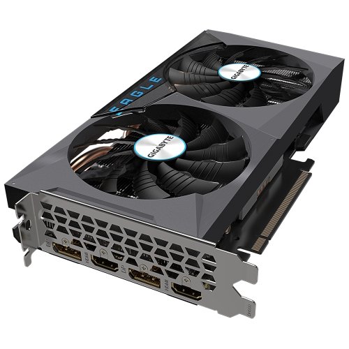 Купить Видеокарта Gigabyte GeForce RTX 3060 EAGLE OC 12288MB (GV-N3060EAGLE OC-12GD 2.0) (Восстановлено продавцом, 769790) с проверкой совместимости: обзор, характеристики, цена в Киеве, Днепре, Одессе, Харькове, Украине | интернет-магазин TELEMART.UA фото