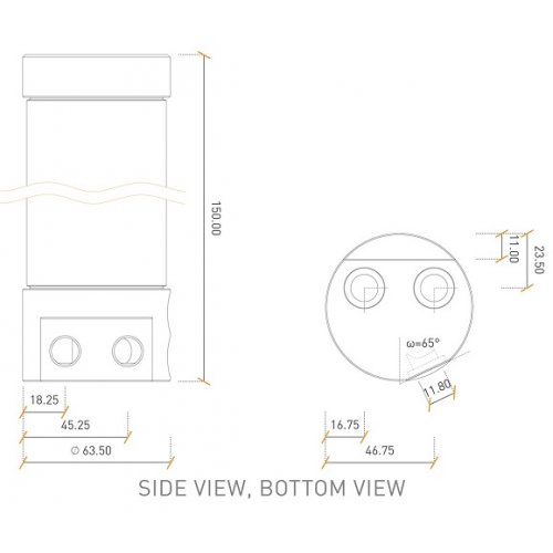Резервуар EKWB EK-RES X3 150 (3831109841013) купить в Украине: Киев, Днепр, Харьков, Одесса  | Низкая цена, отзывы, характеристики от TELEMART фото