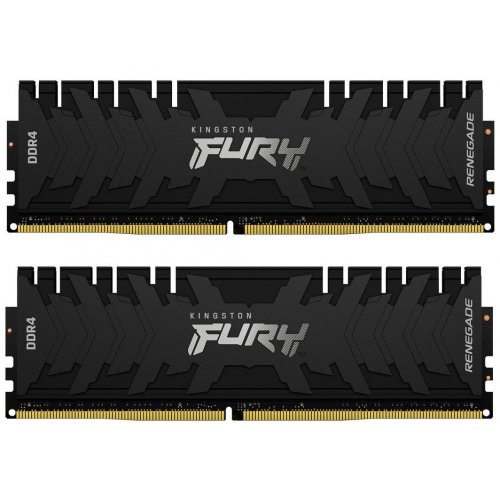 Купить Озу Kingston DDR4 32GB (2x16GB) 3600Mhz FURY Renegade Black (KF436C16RB1K2/32) (Восстановлено продавцом, 769969) с проверкой совместимости: обзор, характеристики, цена в Киеве, Днепре, Одессе, Харькове, Украине | интернет-магазин TELEMART.UA фото