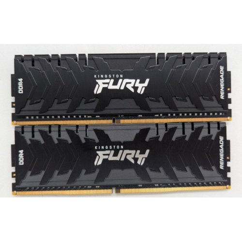 Купить Озу Kingston DDR4 32GB (2x16GB) 3600Mhz FURY Renegade Black (KF436C16RB1K2/32) (Восстановлено продавцом, 769969) с проверкой совместимости: обзор, характеристики, цена в Киеве, Днепре, Одессе, Харькове, Украине | интернет-магазин TELEMART.UA фото