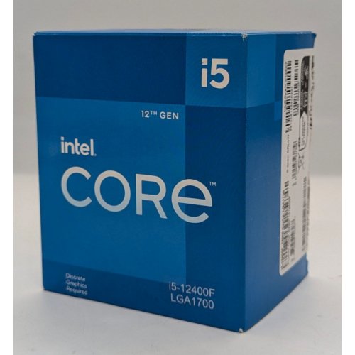 Процесор Intel Core i5-12400F 2.5(4.4)GHz 18MB s1700 Tray (CM8071504650609) (Відновлено продавцем, 770137) купити з перевіркою сумісності: огляд, характеристики, ціна у Києві, Львові, Вінниці, Хмельницькому, Івано-Франківську, Україні | інтернет-магазин TELEMART.UA фото