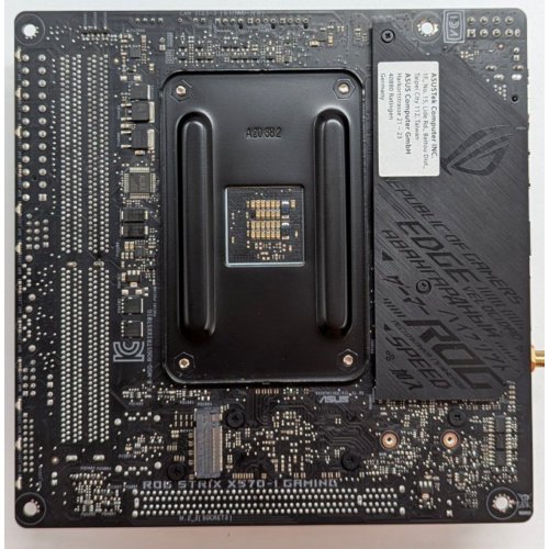 Купить Материнская плата Asus ROG Strix X570-I Gaming (sAM4, AMD X570) (Восстановлено продавцом, 770153) с проверкой совместимости: обзор, характеристики, цена в Киеве, Днепре, Одессе, Харькове, Украине | интернет-магазин TELEMART.UA фото