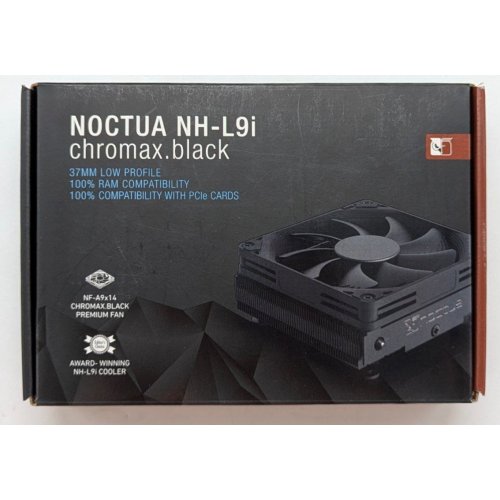 Кулер Noctua NH-L9i chromax.black (Відновлено продавцем, 770156) купити з перевіркою сумісності: огляд, характеристики, ціна у Києві, Львові, Вінниці, Хмельницькому, Івано-Франківську, Україні | інтернет-магазин TELEMART.UA фото
