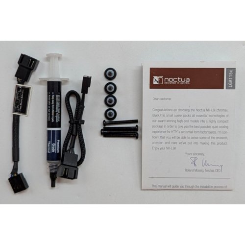 Кулер Noctua NH-L9i chromax.black (Відновлено продавцем, 770156) купити з перевіркою сумісності: огляд, характеристики, ціна у Києві, Львові, Вінниці, Хмельницькому, Івано-Франківську, Україні | інтернет-магазин TELEMART.UA фото