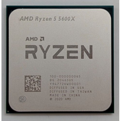 Купить Процессор AMD Ryzen 5 5600X 3.7(4.6)GHz 32MB sAM4 Box (100-100000065BOX) (Восстановлено продавцом, 770208) с проверкой совместимости: обзор, характеристики, цена в Киеве, Днепре, Одессе, Харькове, Украине | интернет-магазин TELEMART.UA фото