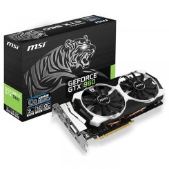 Видеокарта MSI GeForce GTX 960 2048MB (GTX 960 2GD5T OC) (Восстановлено продавцом, 770236)