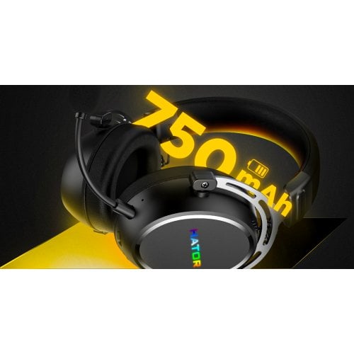 Купить Наушники HATOR Hypergang 3 Wireless (ESH55) Black - цена в Харькове, Киеве, Днепре, Одессе
в интернет-магазине Telemart фото