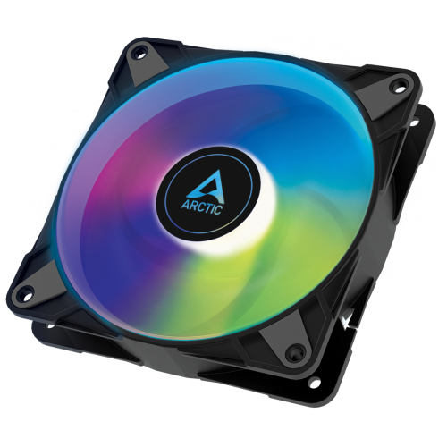 Купить Кулер для корпуса Arctic P12 PWM PST A-RGB 0dB (ACFAN00231A) Black (Восстановлено продавцом, 770429) с проверкой совместимости: обзор, характеристики, цена в Киеве, Днепре, Одессе, Харькове, Украине | интернет-магазин TELEMART.UA фото