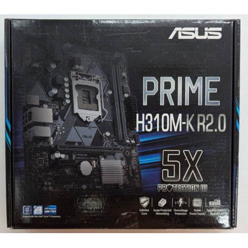 Купить Материнская плата Asus PRIME H310M-R R2.0 (s1151-V2, Intel H310) (Восстановлено продавцом, 770434) с проверкой совместимости: обзор, характеристики, цена в Киеве, Днепре, Одессе, Харькове, Украине | интернет-магазин TELEMART.UA фото