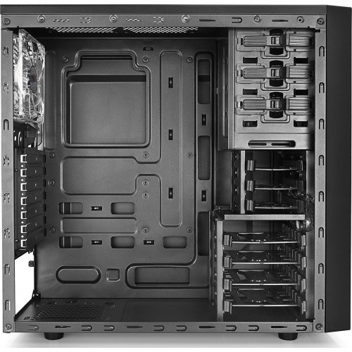 Купить Корпус Deepcool TESSERACT SW RED без БП Black/Red (Восстановлено продавцом, 770536) с проверкой совместимости: обзор, характеристики, цена в Киеве, Днепре, Одессе, Харькове, Украине | интернет-магазин TELEMART.UA фото
