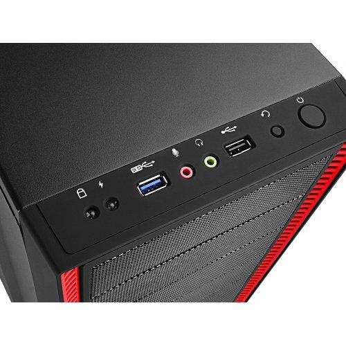 Купить Корпус Deepcool TESSERACT SW RED без БП Black/Red (Восстановлено продавцом, 770536) с проверкой совместимости: обзор, характеристики, цена в Киеве, Днепре, Одессе, Харькове, Украине | интернет-магазин TELEMART.UA фото