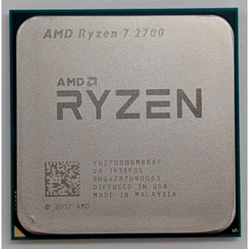 Купить Процессор AMD Ryzen 7 2700 3.2(4.1)GHz 16MB sAM4 Box (YD2700BBAFBOX) (Восстановлено продавцом, 770543) с проверкой совместимости: обзор, характеристики, цена в Киеве, Днепре, Одессе, Харькове, Украине | интернет-магазин TELEMART.UA фото