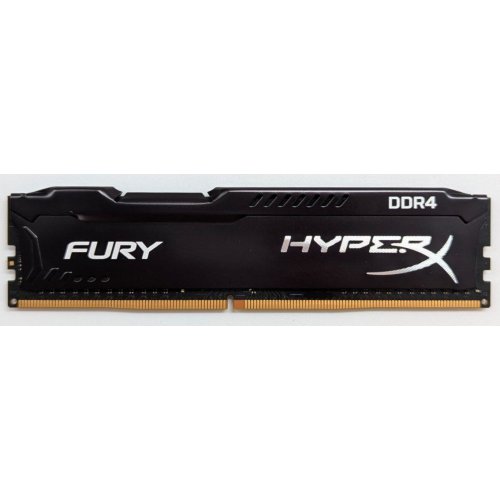 Купить Озу Kingston DDR4 8GB 2133Mhz HyperX FURY Black (HX421C14FB2/8) (Восстановлено продавцом, 770552) с проверкой совместимости: обзор, характеристики, цена в Киеве, Днепре, Одессе, Харькове, Украине | интернет-магазин TELEMART.UA фото