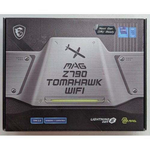 Купить Материнская плата MSI MAG Z790 TOMAHAWK WIFI (s1700, Intel Z790) (Восстановлено продавцом, 770562) с проверкой совместимости: обзор, характеристики, цена в Киеве, Днепре, Одессе, Харькове, Украине | интернет-магазин TELEMART.UA фото