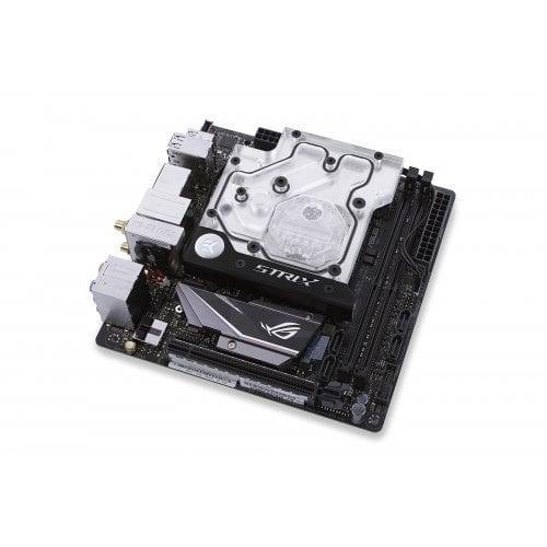 Продати Водоблок EKWB EK-FB ASUS Z270I/Z370I Strix RGB Monoblock - Nickel (3830046991485) за Trade-In у інтернет-магазині Телемарт - Київ, Дніпро, Україна фото