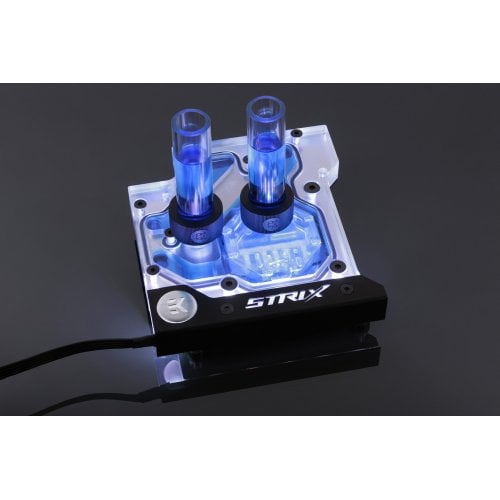 Продати Водоблок EKWB EK-FB ASUS Z270I/Z370I Strix RGB Monoblock - Nickel (3830046991485) за Trade-In у інтернет-магазині Телемарт - Київ, Дніпро, Україна фото