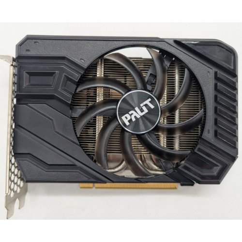 Відеокарта Palit GeForce GTX 1660 Ti StormX 6144MB (NE6166T018J9-161F) (Відновлено продавцем, 770798) купити з перевіркою сумісності: огляд, характеристики, ціна у Києві, Львові, Вінниці, Хмельницькому, Івано-Франківську, Україні | інтернет-магазин TELEMART.UA фото
