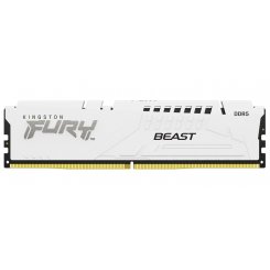 Уценка озу Kingston DDR5 32GB 6400Mhz FURY Beast White (KF564C32BWE-32) (Повреждена упаковка, 770807)