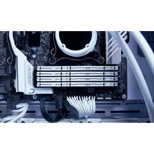 Купить Уценка озу Kingston DDR5 32GB 6400Mhz FURY Beast White (KF564C32BWE-32) (Повреждена упаковка, 770807) с проверкой совместимости: обзор, характеристики, цена в Киеве, Днепре, Одессе, Харькове, Украине | интернет-магазин TELEMART.UA фото