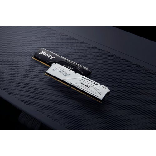 Купить Уценка озу Kingston DDR5 32GB 6400Mhz FURY Beast White (KF564C32BWE-32) (Повреждена упаковка, 770807) с проверкой совместимости: обзор, характеристики, цена в Киеве, Днепре, Одессе, Харькове, Украине | интернет-магазин TELEMART.UA фото