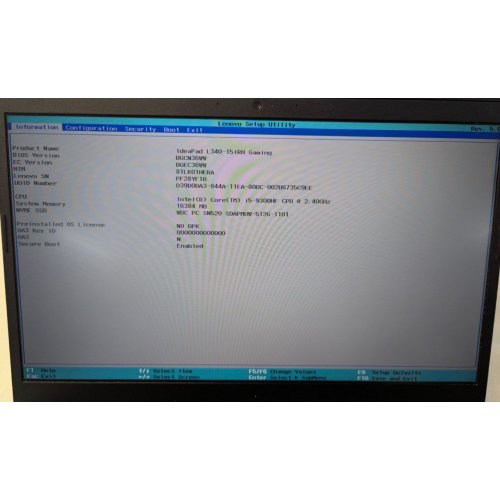 Купити Ноутбук Lenovo ideapad L340-15IRH Gaming Black (81LK01HERA) (Відновлено продавцем, 770812) - ціна в Києві, Львові, Вінниці, Хмельницькому, Франківську, Україні | інтернет-магазин TELEMART.UA фото