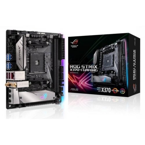 Продать Материнская плата Asus ROG STRIX X370-I GAMING (sAM4, AMD X370) по Trade-In интернет-магазине Телемарт - Киев, Днепр, Украина фото