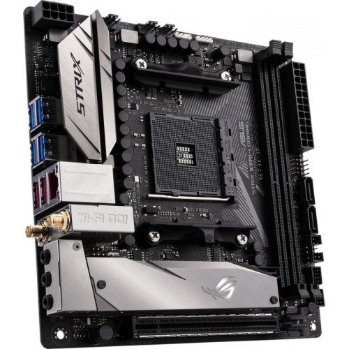 Продати Материнська плата Asus ROG STRIX X370-I GAMING (sAM4, AMD X370) за Trade-In у інтернет-магазині Телемарт - Київ, Дніпро, Україна фото