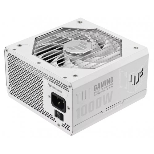 Купить Блок питания Asus TUF Gaming PCIE5 1000W (90YE00S5-B0NA00) White (Восстановлено продавцом, 770867) с проверкой совместимости: обзор, характеристики, цена в Киеве, Днепре, Одессе, Харькове, Украине | интернет-магазин TELEMART.UA фото