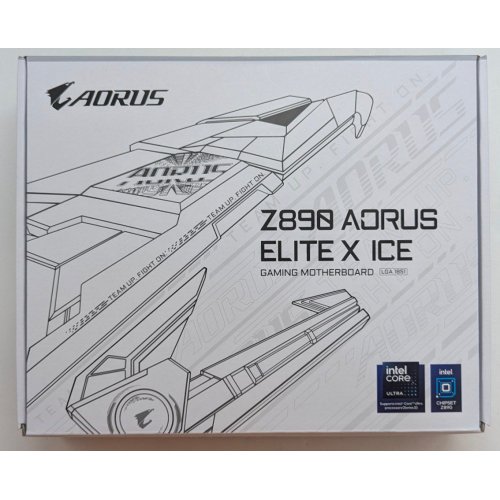 Купить Материнская плата Gigabyte Z890 AORUS ELITE X ICE (s1851, Intel Z890) (Восстановлено продавцом, 770877) с проверкой совместимости: обзор, характеристики, цена в Киеве, Днепре, Одессе, Харькове, Украине | интернет-магазин TELEMART.UA фото