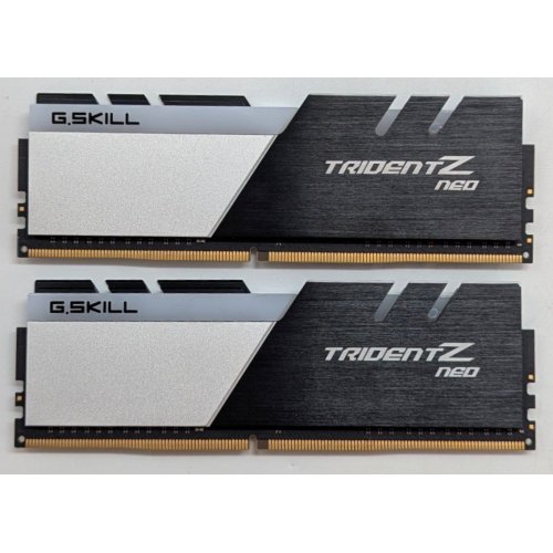 Озп G.Skill DDR4 16GB (2x8GB) 3600Mhz Trident Z Neo (F4-3600C16D-16GTZNC) (Відновлено продавцем, 770894) купити з перевіркою сумісності: огляд, характеристики, ціна у Києві, Львові, Вінниці, Хмельницькому, Івано-Франківську, Україні | інтернет-магазин TELEMART.UA фото
