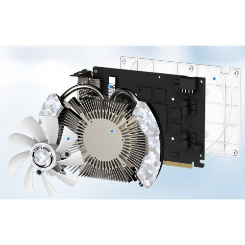 Відеокарта MSI GeForce RTX 5060 CYCLONE OC 8192MB (RTX 5060 8G CYCLONE OC) купити з перевіркою сумісності: огляд, характеристики, ціна у Києві, Львові, Вінниці, Хмельницькому, Івано-Франківську, Україні | інтернет-магазин TELEMART.UA фото