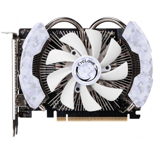 Відеокарта MSI GeForce RTX 5060 Ti CYCLONE OC 8192MB (RTX 5060 Ti 8G CYCLONE OC) купити з перевіркою сумісності: огляд, характеристики, ціна у Києві, Львові, Вінниці, Хмельницькому, Івано-Франківську, Україні | інтернет-магазин TELEMART.UA фото