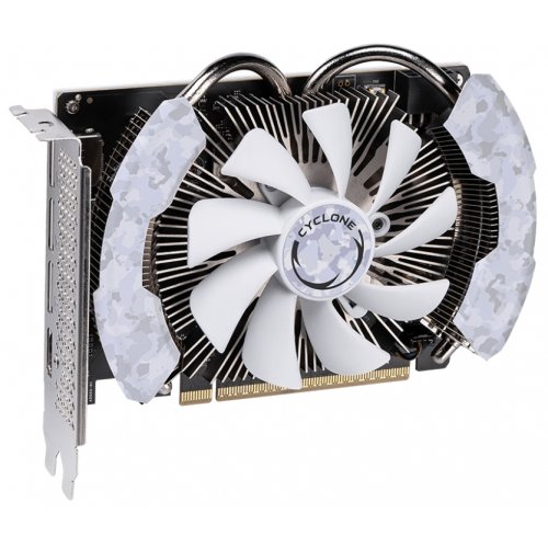 Відеокарта MSI GeForce RTX 5060 Ti CYCLONE OC 8192MB (RTX 5060 Ti 8G CYCLONE OC) купити з перевіркою сумісності: огляд, характеристики, ціна у Києві, Львові, Вінниці, Хмельницькому, Івано-Франківську, Україні | інтернет-магазин TELEMART.UA фото